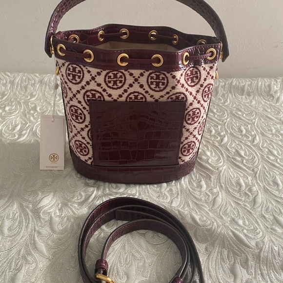 NWT Tory Burch Bucket  Bag - Picture 5 of 12